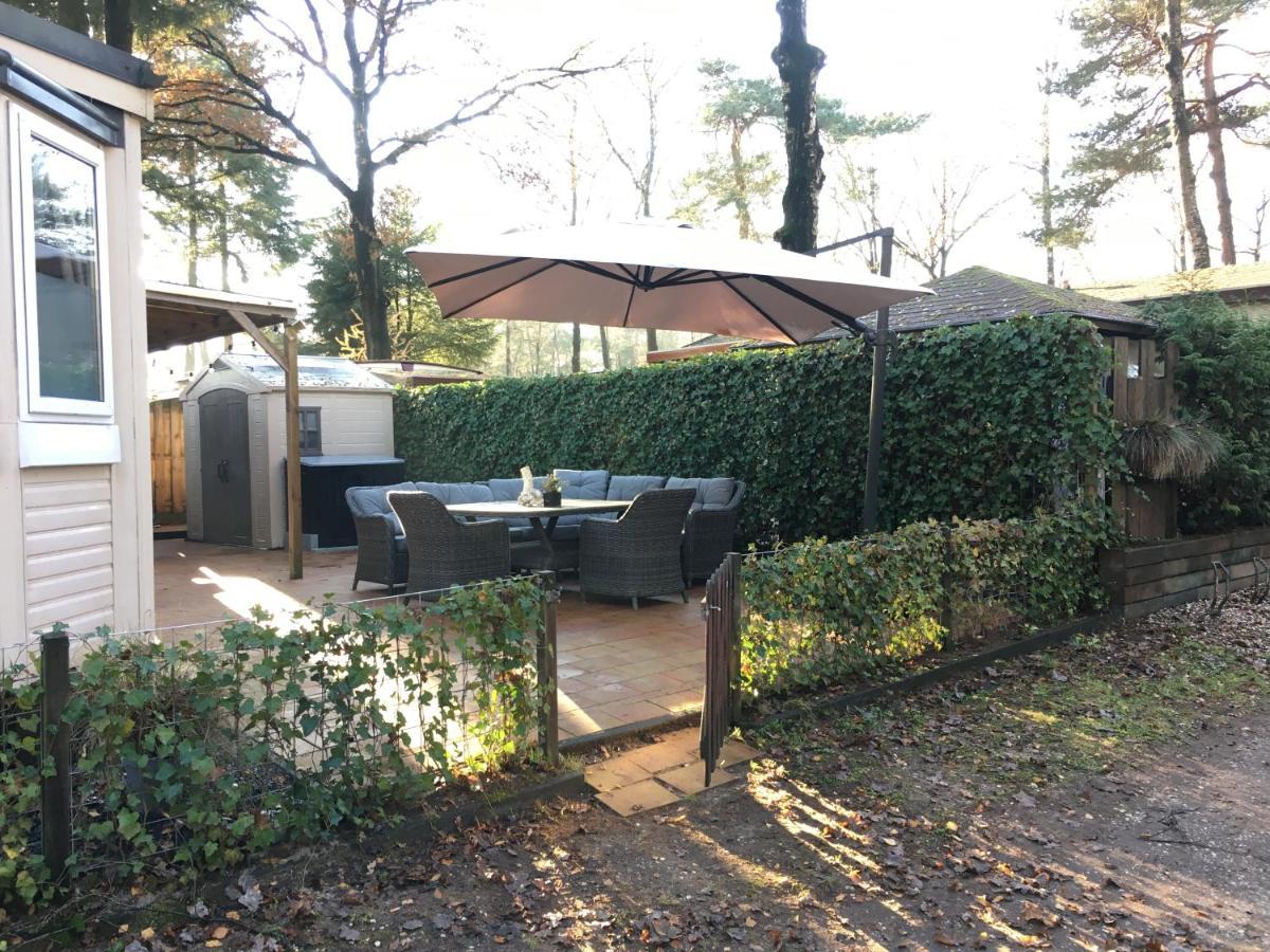 Prachtige Luxe Chalet Op De Veluwe Nabij ホンデルロー エクステリア 写真